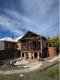 Rear section demolition at Bar Beach